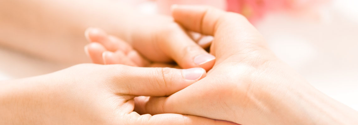 Auto-massage des mains