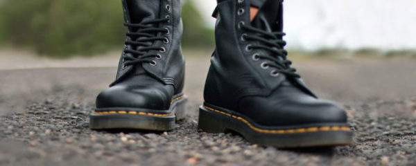 boots en cuirs Dr Martens
