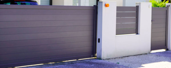 Portail aluminium