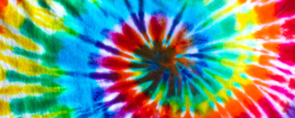 tissu tie and dye