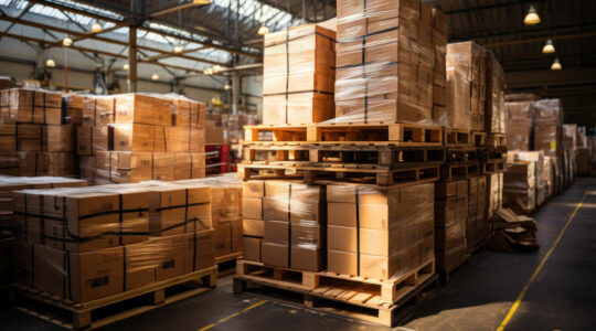 stockage sur palette