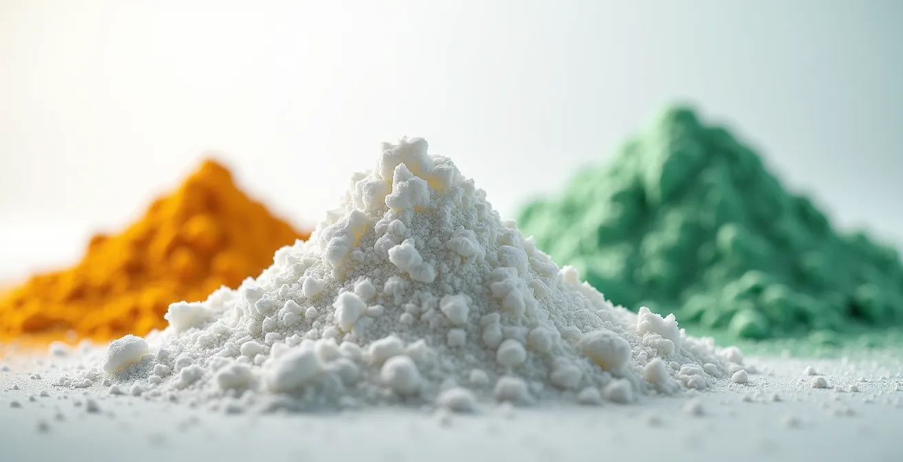 Architecture moléculaire complexe d'un complément alimentaire français