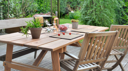 table de jardin